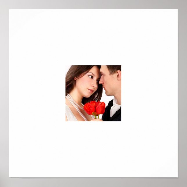 Gräns Poster bröllop Photo Guests Sign (Framsidan)