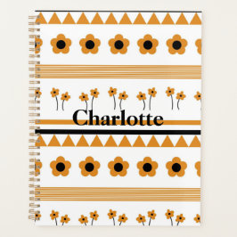 Gräns Rand Flower Triangle Boho Mönster