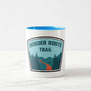 Gräns Route Trail Minnesota Två-Tonad Mugg