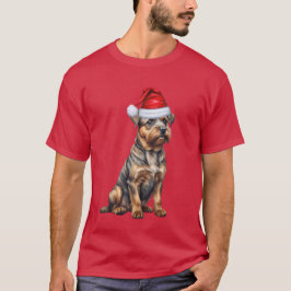 Gräns Terrier Hund älskare Funny jul T Shirt