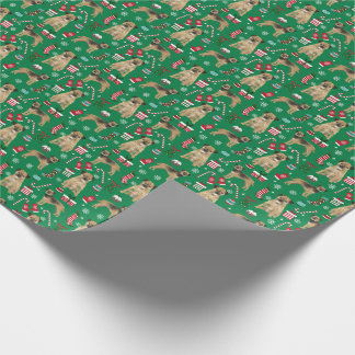 Gräns Terrier Hund jul Presentpapper