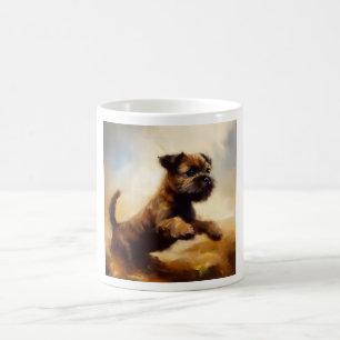 Gräns Terrier Hund Kaffemugg