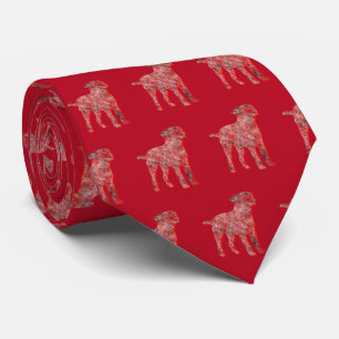 Gräns Terrier jul Hund Silhouette Red Nacke Slips