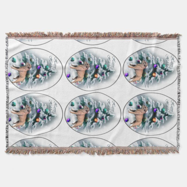 Gräns Terrier-jul Mysfilt (Framsidan)