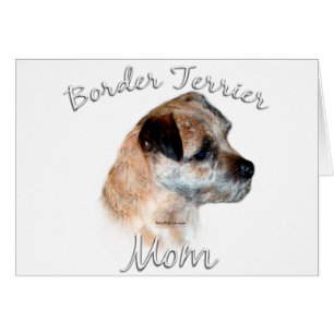 Gräns Terrier Mamma 2 Hälsningskort