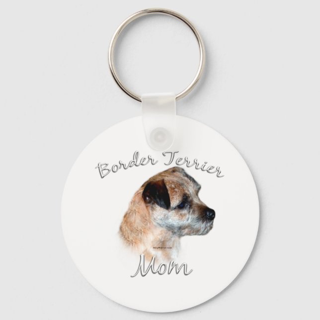 Gräns Terrier Mamma 2 Nyckelring (Framsida)