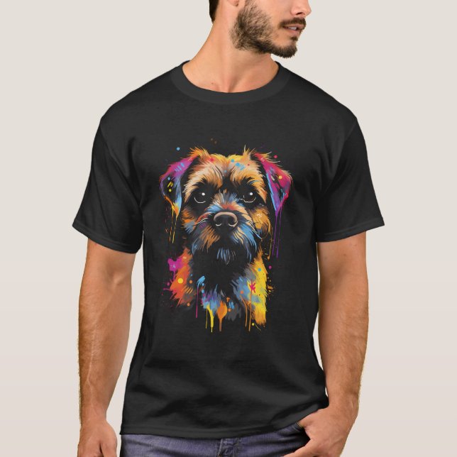 Gräns Terrier T Shirt (Framsida)