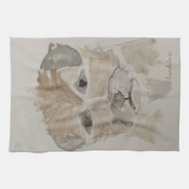 Gräns Terrier Tea Kökshandduk