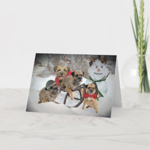 Gräns Terrier Tis Season Helgkort