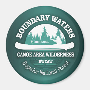 Gräns-Vatten Canoe Trail Wilderness Magnet