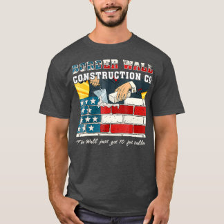 Gräns Wall Construction Co Patriotic T Shirt