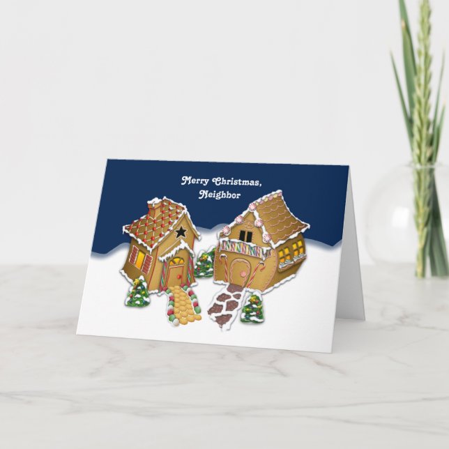 Gränsa till god jul helgkort (Framsida)