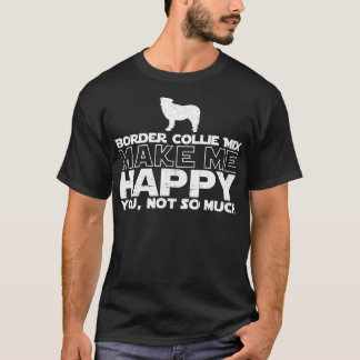 GränsCollieblandningen gör mig den lyckliga T Shirt
