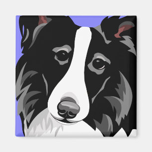 GränsColliehund Magnet