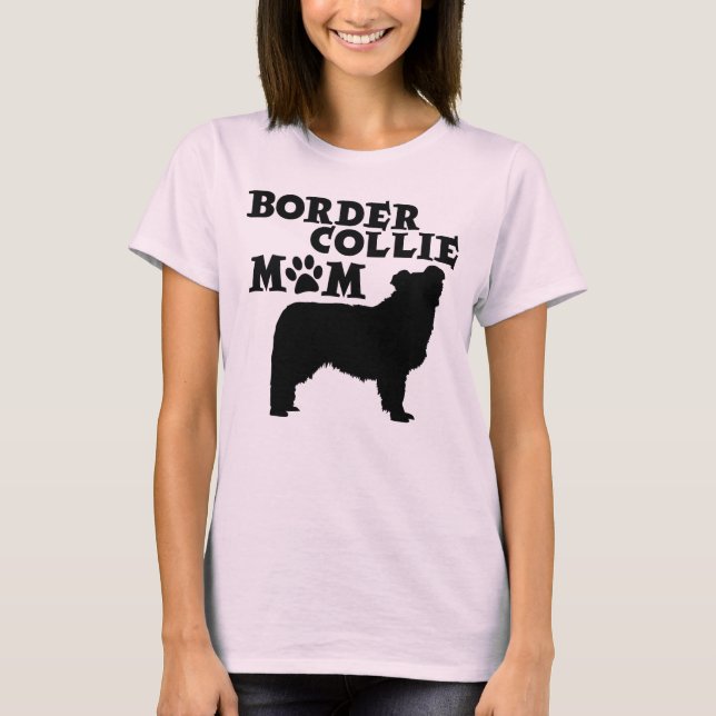 GRÄNSCOLLIEMAMMA T-SHIRT (Framsida)