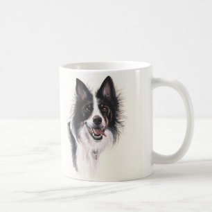 GränsColliemugg med "man bästa vän" text Kaffemugg