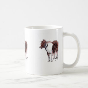 Gränscollien skissar muggen kaffemugg