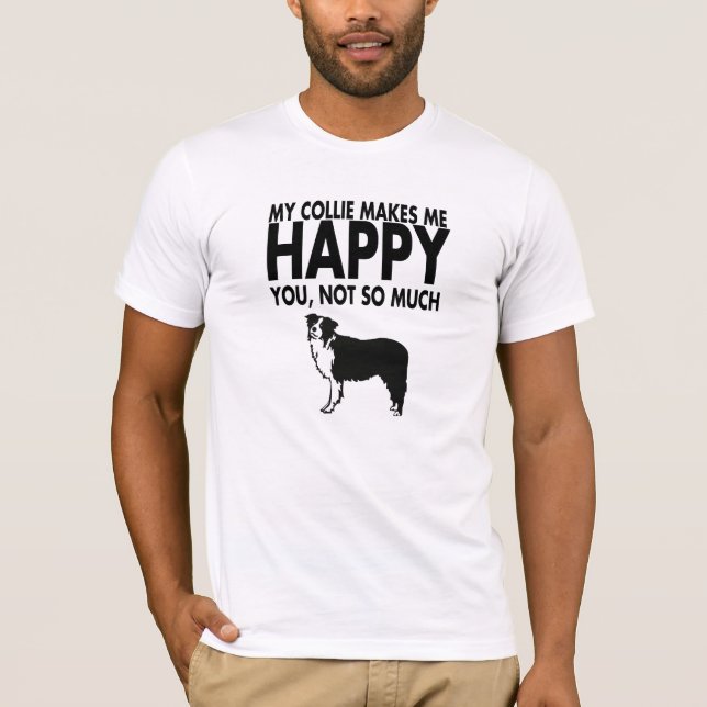 GränsCollieTshirt T-shirt (Framsida)
