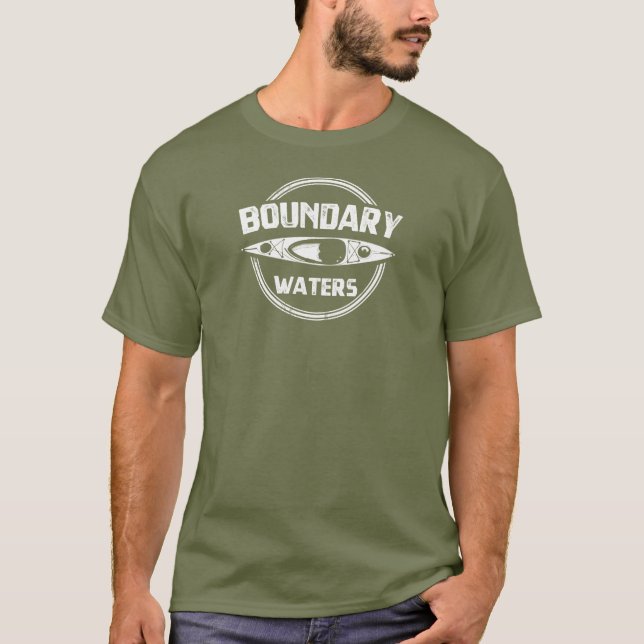 Gränsen bevattnar t shirt (Framsida)