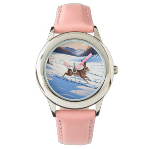 Gränser för Hare : Fullt av Winter Joy Armbandsur