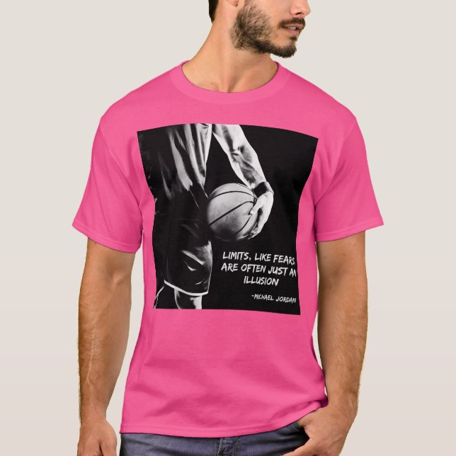 Gränser som fruktan är ofta bara en illusion t shirt (Framsida)