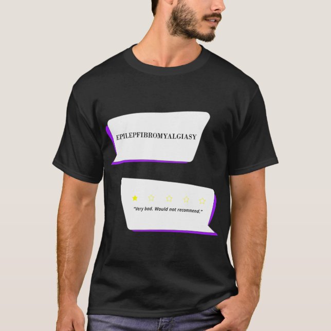 Granska mycket dåligt. Rekommenderar inte. T Shirt (Framsida)