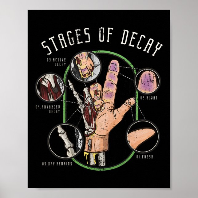 Granskare Halloween Forensics Coroner Gift Medical Poster (Framsidan)