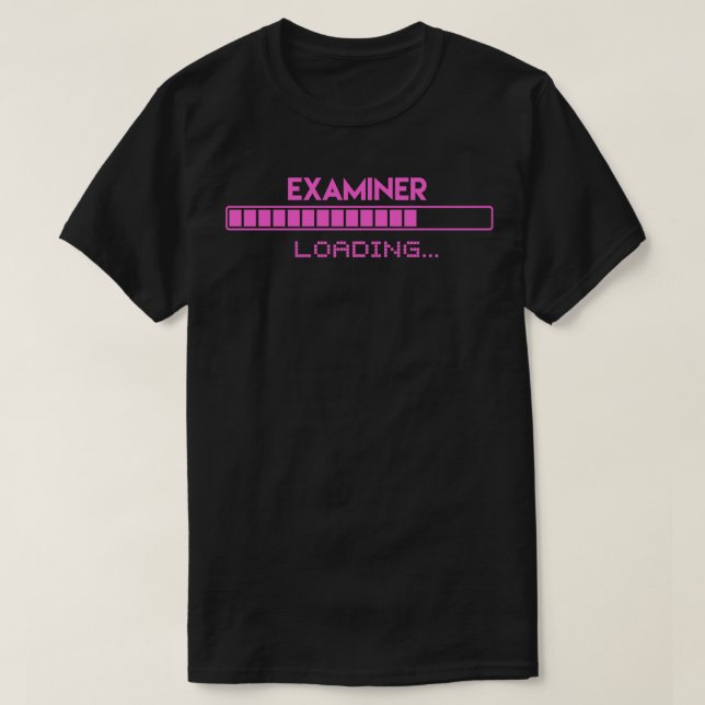 Granskare som läser in t shirt (Design framsida)