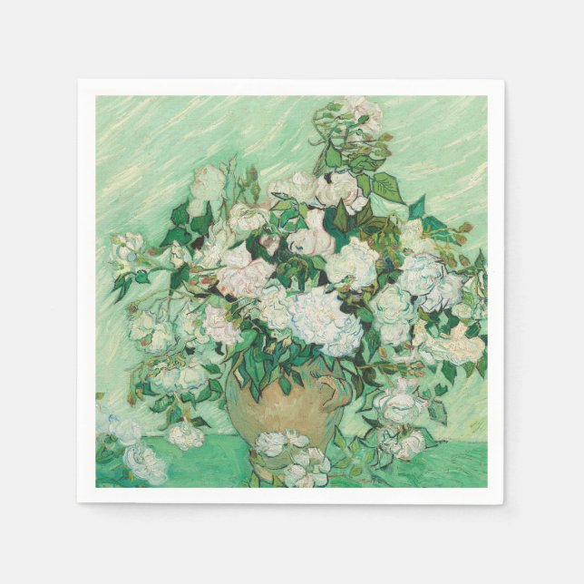 Gränsklig Ro i Vas av Vincent van Gogh Pappersservett (Framsidan)
