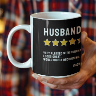 Granskning av personlig 5-stjärnorna rekommenderas kaffemugg