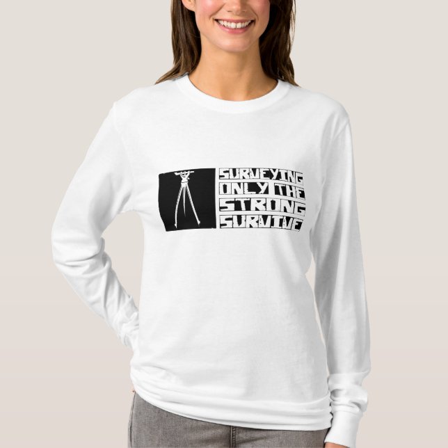 Granskning överlever tee shirt (Framsida)