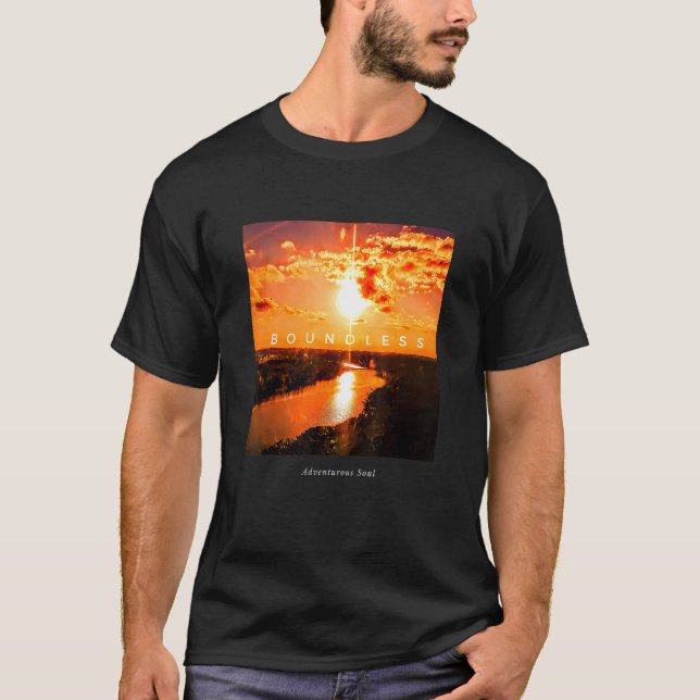 Gränslös motivation t shirt (Framsida)