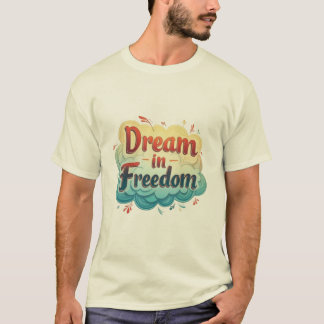 Gränslösa vågrätt t shirt