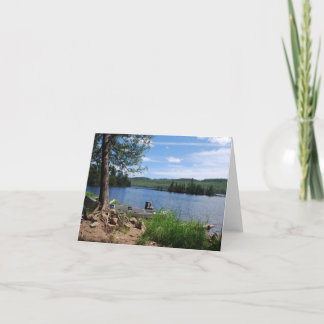 Gränsområdet Vatten Canoe Kort