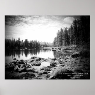 Gränsområdet Vatten Poster