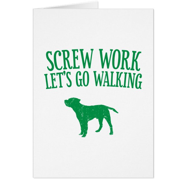 GränsTerrier Hälsningskort (Framsidan)