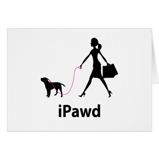 GränsTerrier Hälsningskort (Framsidan Horizontal)