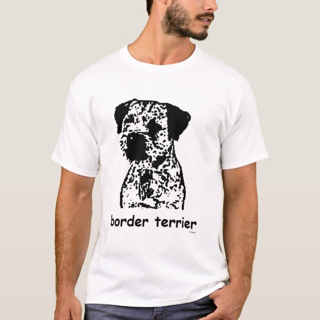 GränsTerrier Tee Shirt (Framsida)