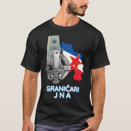 Gränsvakt JNA märke (Granicari JNA znacka) T Shirt