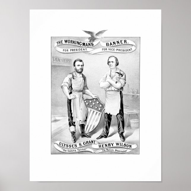Grant and Wilson-val Poster - 1872 (Framsidan)