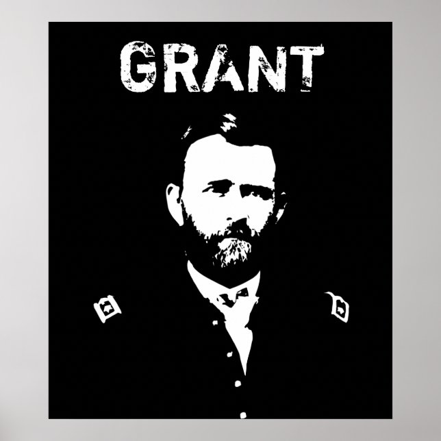 Grant - Black and White Poster (Framsidan)