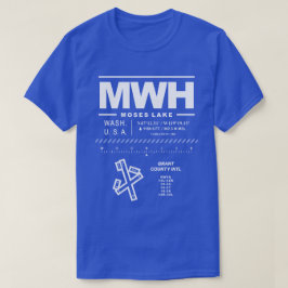 Grant County Internationell Airport MWH T-Shirt