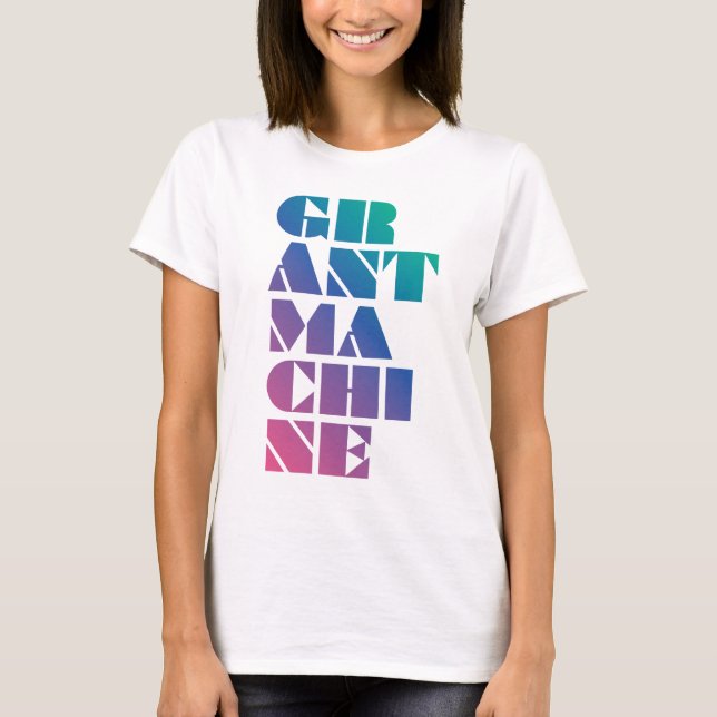 Grant maskin t-shirt (Framsida)