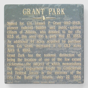Grant Park Atlanta Underlägg Sten