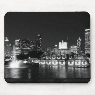 Grant Park Chicago Grayscale Musmatta