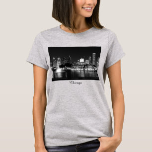 Grant Park Chicago Grayscale T-Shirt