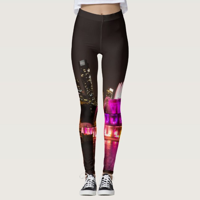 Grant Park Chicago Leggings (Framsida)