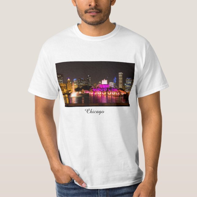 Grant Park Chicago T Shirt (Framsida)