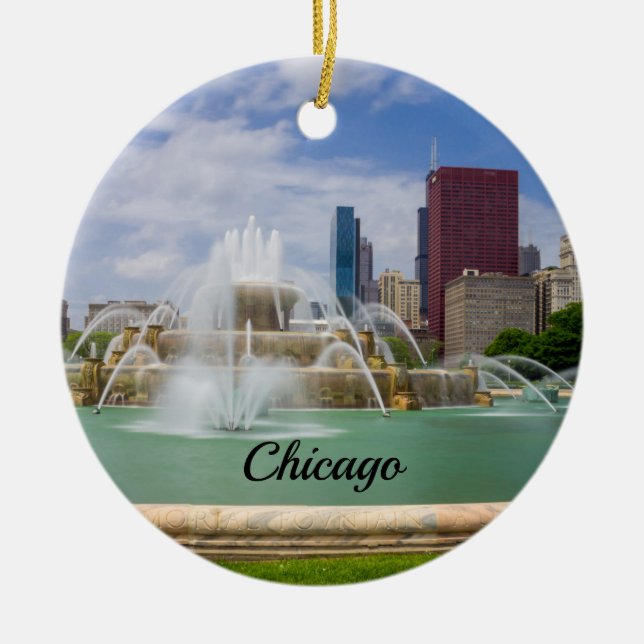 Grant Park City View Ornament Souvenir (Framsidan)
