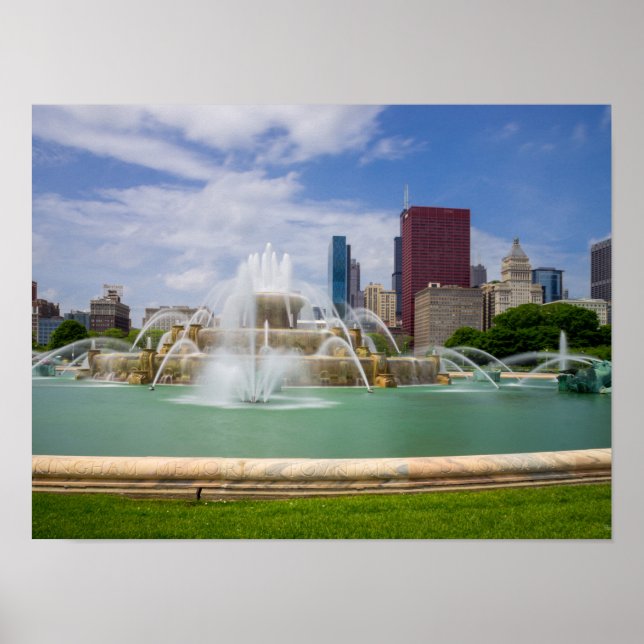 Grant Park City View Poster (Framsidan)